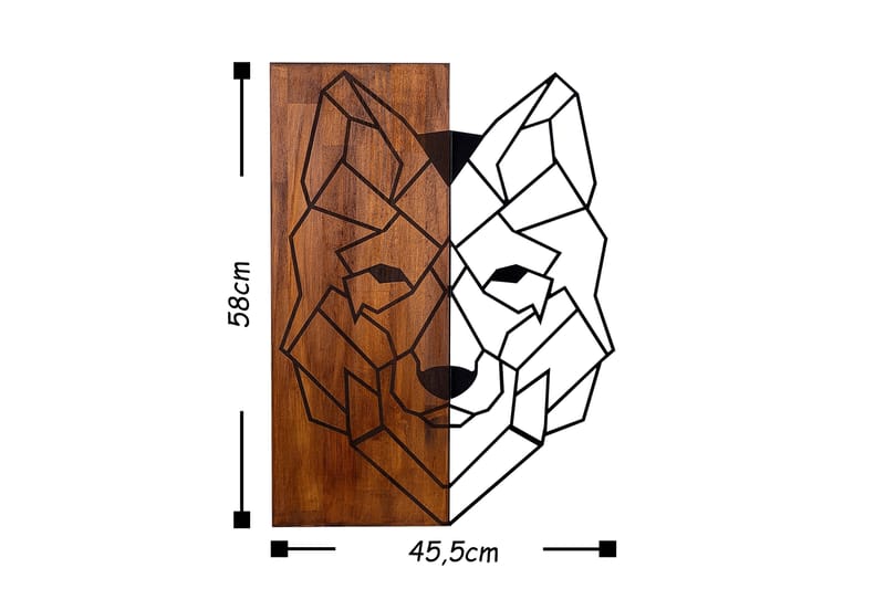 Dekoration Trätavlor - Inredning - Tavlor & posters - Canvastavla