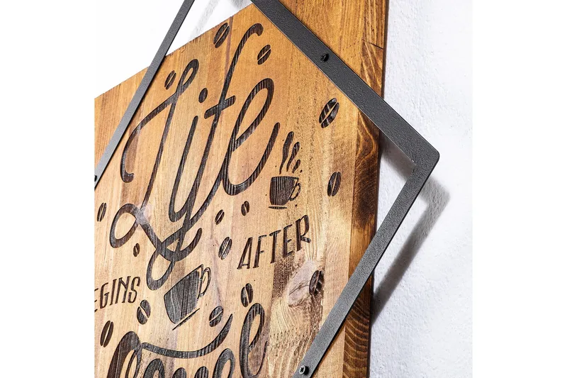 Dekoration Trätavlor - Inredning - Tavlor & posters - Canvastavla