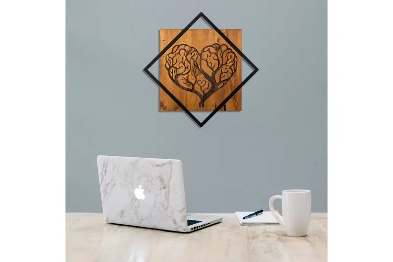 Dekoration Trätavlor - Inredning - Tavlor & posters - Canvastavla