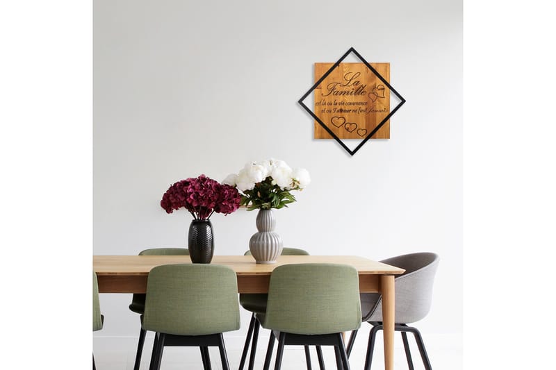 Dekoration Trätavlor - Inredning - Tavlor & posters - Canvastavla