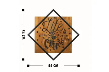 Dekoration Trätavlor - Inredning - Tavlor & posters - Canvastavla