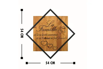 Dekoration Trätavlor - Inredning - Tavlor & posters - Canvastavla