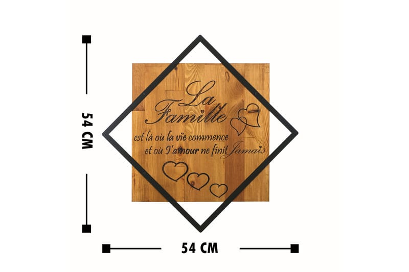 Dekoration Trätavlor - Inredning - Tavlor & posters - Canvastavla