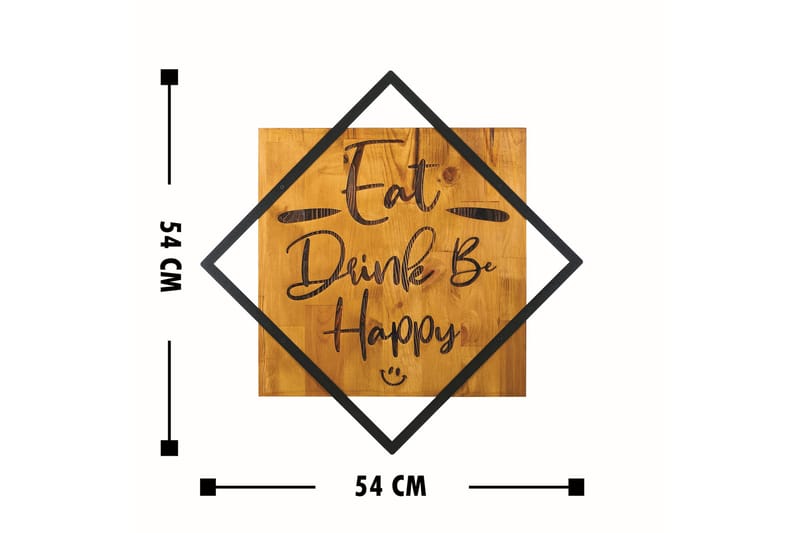 Dekoration Trätavlor - Inredning - Tavlor & posters - Canvastavla