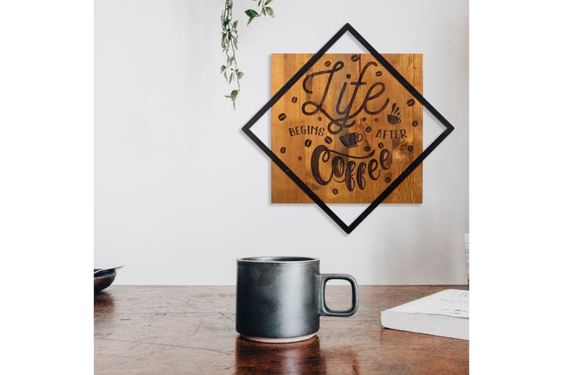 Dekoration Trätavlor - Inredning - Tavlor & posters - Canvastavla