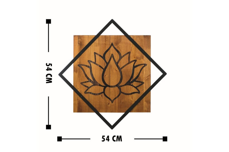 Dekoration Trätavlor - Inredning - Tavlor & posters - Canvastavla