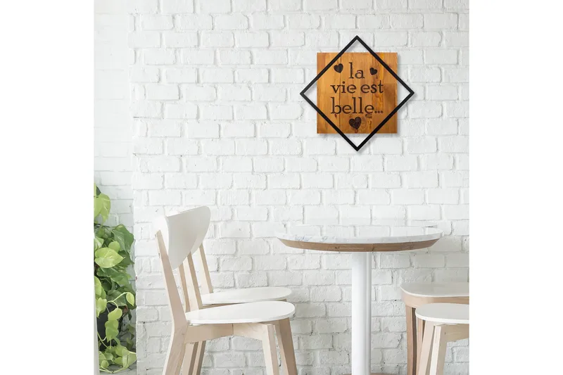 Dekoration Trätavlor - Inredning - Tavlor & posters - Canvastavla