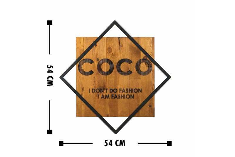 Dekoration Trätavlor - Inredning - Tavlor & posters - Canvastavla