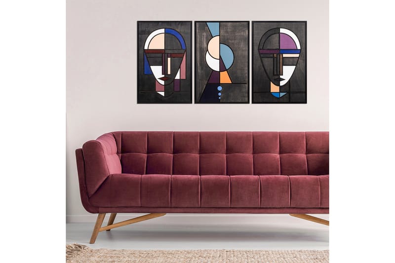 Dekoration Trätavlor - Inredning - Tavlor & posters - Canvastavla