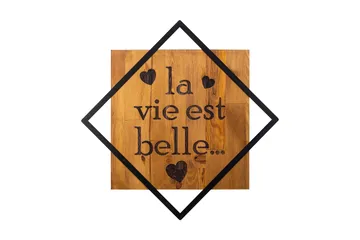 Dekoration Trätavlor - Inredning - Tavlor & posters - Canvastavla