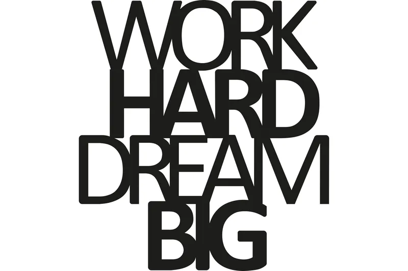 Dekoration Väggtext