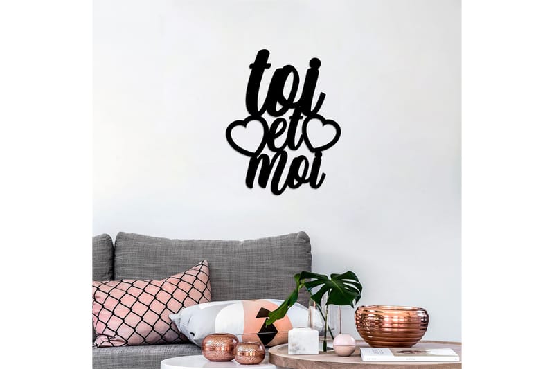 Dekoration Väggtext - Inredning - Tavlor & posters - Canvastavla