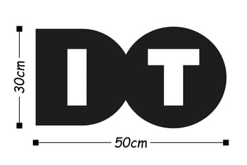 Dekoration Väggtext - Inredning - Tavlor & posters - Canvastavla