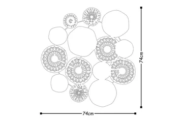 Dekoration Väggtext - Inredning - Tavlor & posters - Canvastavla