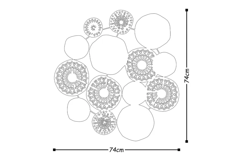 Dekoration Väggtext - Inredning - Tavlor & posters - Canvastavla