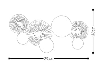 Dekoration Väggtext - Inredning - Tavlor & posters - Canvastavla
