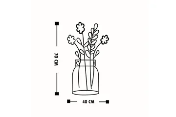 Dekoration Väggtext - Inredning - Tavlor & posters - Canvastavla