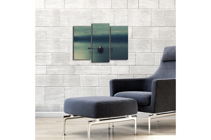 Dekorativ Canvasmålning 3 Delar - Flerfärgad - Inredning - Tavlor & posters - Canvastavla