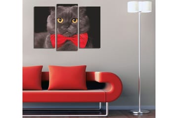 Dekorativ Canvasmålning 3 Delar - Flerfärgad - Inredning - Tavlor & posters - Canvastavla