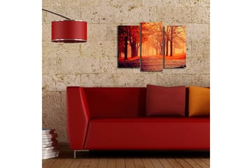 Dekorativ Canvasmålning 3 Delar - Flerfärgad - Inredning - Tavlor & posters - Canvastavla
