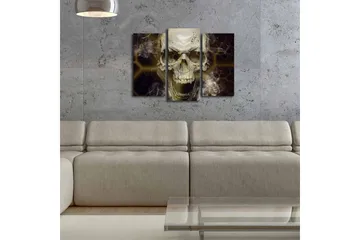 Dekorativ Canvasmålning LED-belysning 3 Delar - Flerfärgad - Inredning - Tavlor & posters - Canvastavla