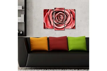 Dekorativ Canvasmålning LED-belysning 3 Delar - Flerfärgad - Inredning - Tavlor & posters - Canvastavla