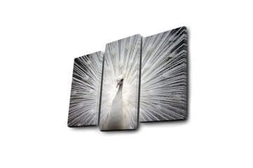 Dekorativ Canvasmålning LED-belysning 3 Delar - Flerfärgad - Inredning - Tavlor & posters - Canvastavla