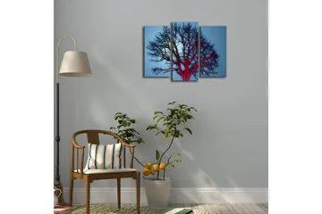 Dekorativ Canvasmålning LED-belysning 3 Delar - Flerfärgad - Inredning - Tavlor & posters - Canvastavla