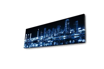 Dekorativ Canvasmålning LED-belysning - Flerfärgad - Inredning - Tavlor & posters - Canvastavla