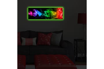Dekorativ Canvasmålning LED-belysning - Flerfärgad - Inredning - Tavlor & posters - Canvastavla