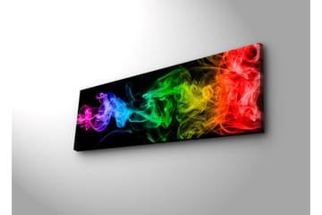 Dekorativ Canvasmålning LED-belysning - Flerfärgad - Inredning - Tavlor & posters - Canvastavla