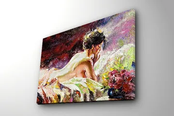 Dekorativ Canvastavla 28x38 cm - Flerfärgad - Inredning - Tavlor & posters - Canvastavla
