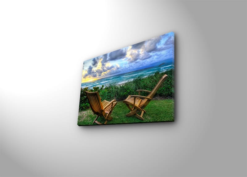 Dekorativ Canvastavla 28x38 cm - Flerfärgad - Inredning - Tavlor & posters - Canvastavla