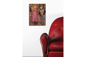 Dekorativ Canvastavla 28x38 cm - Flerfärgad - Inredning - Tavlor & posters - Canvastavla