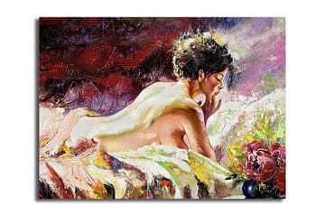 Dekorativ Canvastavla 28x38 cm - Flerfärgad - Inredning - Tavlor & posters - Canvastavla