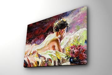 Dekorativ Canvastavla 28x38 cm - Flerfärgad - Inredning - Tavlor & posters - Canvastavla