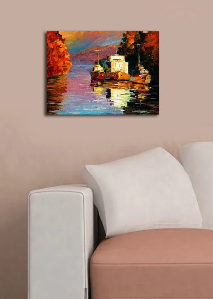 Dekorativ Canvastavla 28x38 cm - Flerfärgad - Inredning - Tavlor & posters - Canvastavla