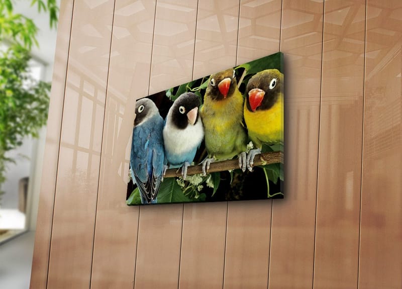 Dekorativ Canvastavla 28x38 cm - Flerfärgad - Inredning - Tavlor & posters - Canvastavla