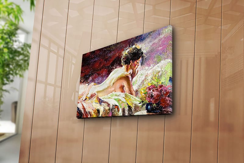 Dekorativ Canvastavla 28x38 cm - Flerfärgad - Inredning - Tavlor & posters - Canvastavla