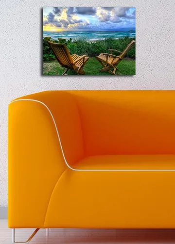 Dekorativ Canvastavla 28x38 cm - Flerfärgad - Inredning - Tavlor & posters - Canvastavla