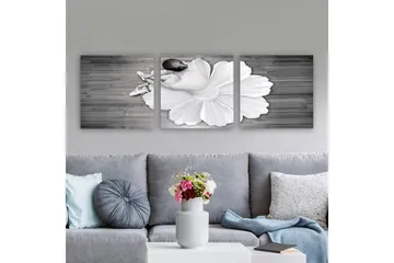 Dekorativ Canvastavla 3-Delar 30x30 cm - Flerfärgad - Inredning - Tavlor & posters - Canvastavla