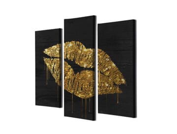 Dekorativ Canvastavla 3-Delar 45x20 cm - Flerfärgad - Inredning - Tavlor & posters - Canvastavla