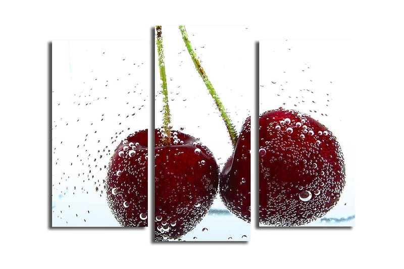 Dekorativ Canvastavla 3-Delar 45x20 cm - Flerfärgad - Inredning - Tavlor & posters - Canvastavla