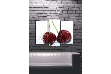 Dekorativ Canvastavla 3-Delar 45x20 cm - Flerfärgad - Inredning - Tavlor & posters - Canvastavla