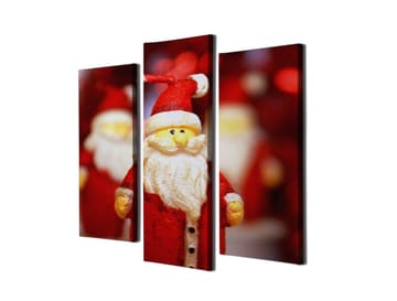 Dekorativ Canvastavla 3-Delar 45x20 cm - Flerfärgad - Inredning - Tavlor & posters - Canvastavla