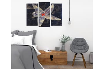 Dekorativ Canvastavla 3-Delar 45x20 cm - Flerfärgad - Inredning - Tavlor & posters - Canvastavla