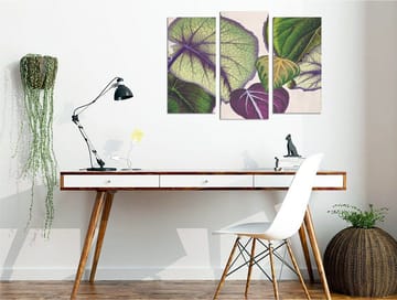 Dekorativ Canvastavla 3-Delar 45x20 cm - Flerfärgad - Inredning - Tavlor & posters - Canvastavla