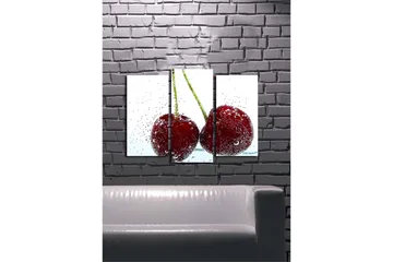 Dekorativ Canvastavla 3-Delar 45x20 cm - Flerfärgad - Inredning - Tavlor & posters - Canvastavla