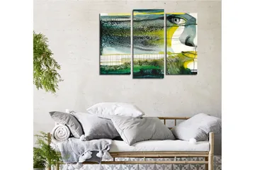 Dekorativ Canvastavla 3-Delar 45x20 cm - Flerfärgad - Inredning - Tavlor & posters - Canvastavla