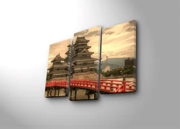 Dekorativ Canvastavla 3-Delar 45x20 cm - Flerfärgad - Inredning - Tavlor & posters - Canvastavla